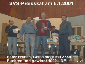 Peter Franke , Geisa siegt