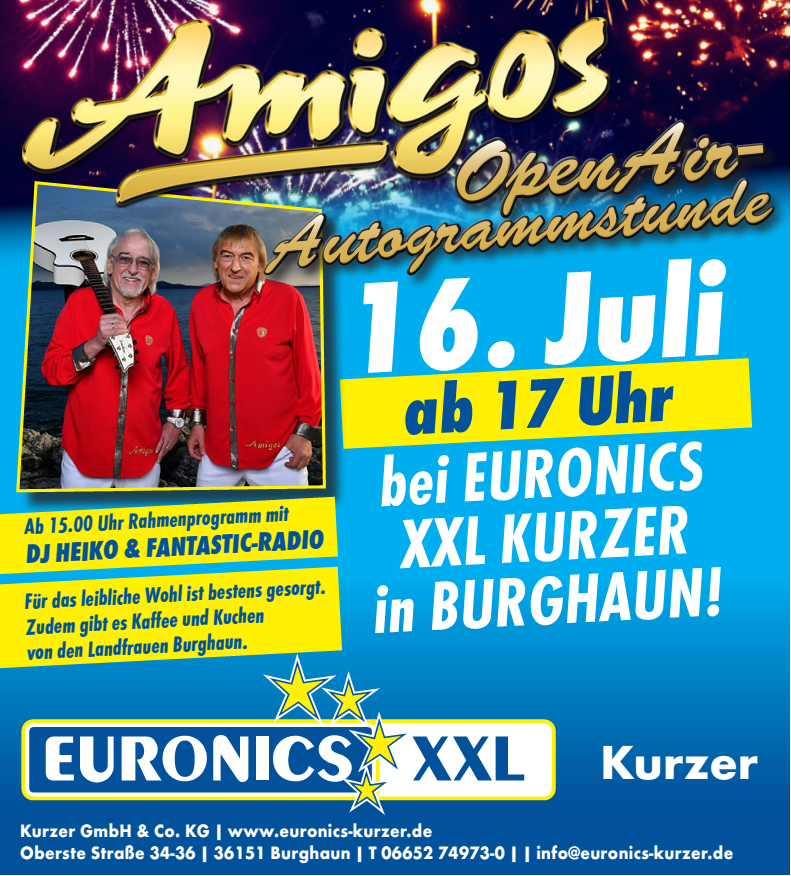 Amigos 16.7.18 Anzeige
